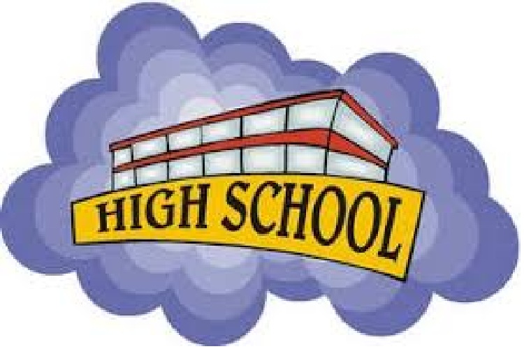 High school classroom